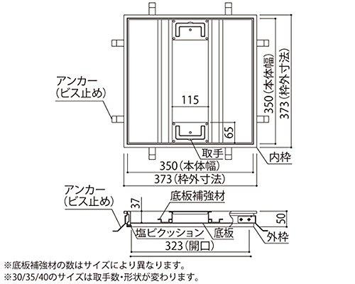 新協和 フロアーハッチ(モルタル用)の通販は