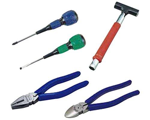 デンサン/ジェフコム SJK-5SET-B 新人工具5点セットの通販は