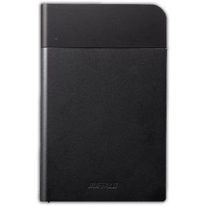 BUFFALO バッファロー HD-PZN1.0U3-B ICカード対応 耐衝撃 ポータブルHDD 1TB ブラック(HD-PZN1.0U3-B)