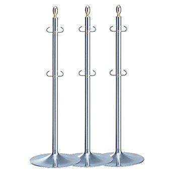 SHIROKUMA シロクマ シロクマ フロアパーティションポール FPP-1011 金/鏡面 【707-1152】