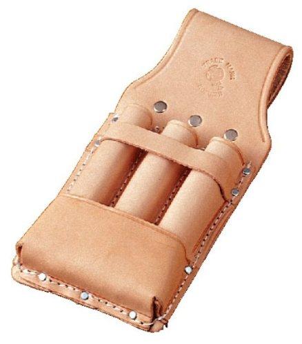 コヅチ ヌメ皮ハッカー差し3丁入 型押 CE-24