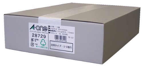 エーワン 28729(ラベルの通販はその他文房具・事務用品