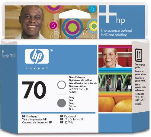 HP エイチピー HP 70 プリントヘッド GLSエンハンサ/グレー