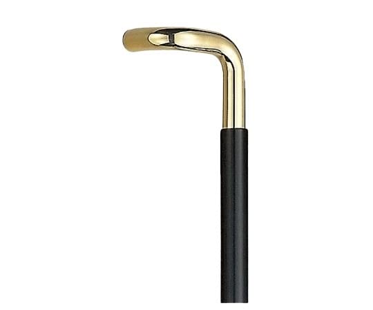 SHIROKUMA シロクマ NO-254L L型丸棒取手大金/黒ウッド