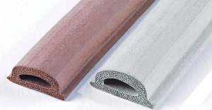水上金属 フィットクッション#820-2100 ライトブラウン H8×W20×L2100mm  【266-0002】【入数:10】