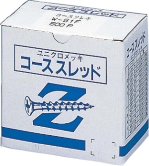水上金属 Zフレキコーススレッド 全 W-25F 3.8×25mm「ケース販売」 入 【008-2102】【入数:10000】