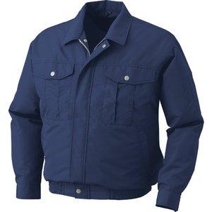 KUCHOFUKU 空調服 ポリエステル製ワーク空調服 ウェアのみ ダークブルー 5L  KU90540C14S7 1着