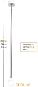 川口技研 ホスクリーン SPDL-W ホワイト「ケース販売・」 【004-00688-1】【入数:10】の通販は
