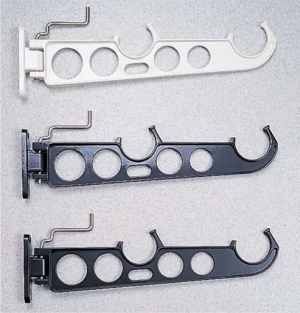 水上金属 スイング物干金物 縦型 450mm 黒「ケース販売・」【901-0352】【入数:20】