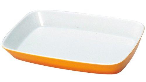 EBM シェーンバルド 角グラタン皿 茶1011-27B【RKK56027】