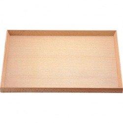 Sonobe(薗部産業) 白木 ランチョントレー尺2寸 03772【PLV2301】