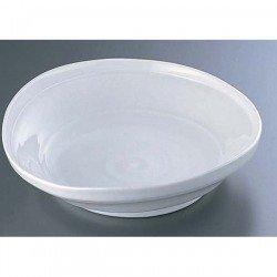 TKG テイケイジイ 遠藤商事 白釉たわみ8.0大皿 深B03-35【ROO3801】の通販は 5,398円