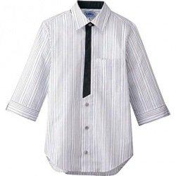 サンペックス 男女兼用七分袖シャツ SBT-3122 グレー【SSY3902】