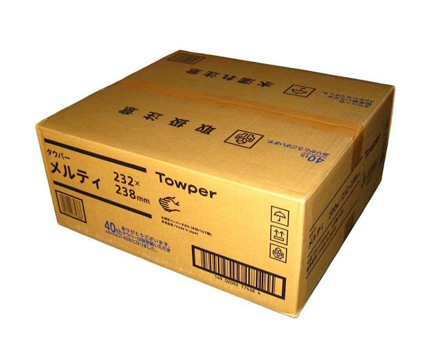 EBM トウカイ ペーパータオル (20束入)メルティ タウパー【KTO2901】