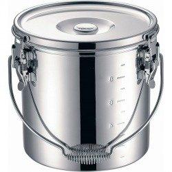 本間製作所 KO 19-0 電磁調理器対応スタッキング給食缶 30cm【ASYG606】の通販は