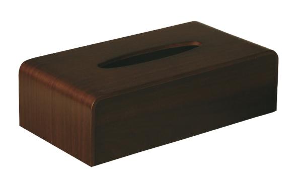 サイトーウッド 木製ティッシュボックス ウォールナットTS-03WN【VTI3001】の通販は 6,404円