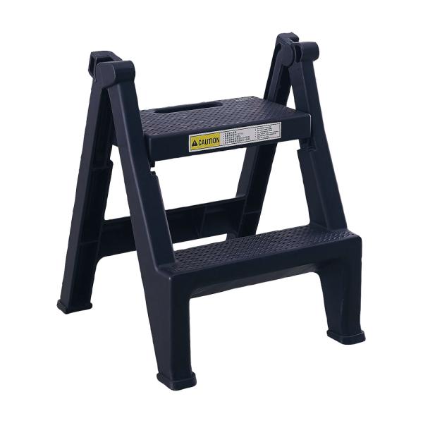 トラスト 折りたたみステップツール 2段6932 ブラック【KTLI302】