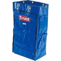 トラスト クリーニングカート用ポリライナー6978 ブルー【KTLJ102】