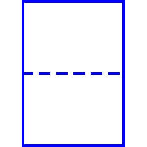 トヨシコー ノーカーボン レーザープリンター用紙 薄口#50 2分割/ミシン目 B5 500枚入り (サイズ:B5 数量:500枚/1ケース)の通販は
