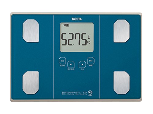 TANITA タニタ 【----】「乗るピタ機能」 + 「マイサポ機能」搭載 体組成計 インナースキャン50 メタリックブルー (BC-314-BL)