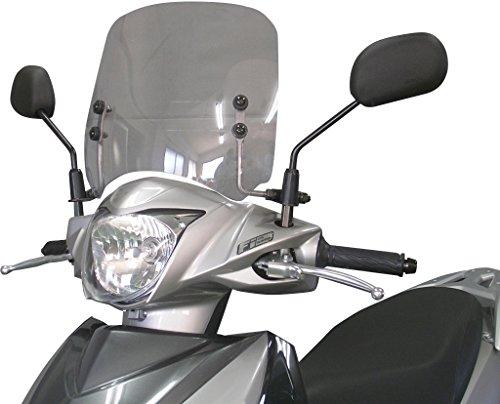 旭風防 【必ず購入前に仕様をご確認下さい】ショートバイザー   アドレス110 (AD-38)