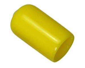 ハイロジック 端末保護キャップ 10×15 厚み0.8/1500個/黄色の通販は