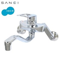 SANEI(旧社名:三栄水栓製作所) 三栄水栓 SANEI キッチン用(壁付) シングル混合栓 寒冷地仕様 K1712EAK-13 (1016861)
