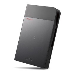 BUFFALO バッファロー HDS-PZN2.0U3TV3 ICカードセキュリティ 耐衝撃ポータブルHDD 2TB(HDS-PZN2.0U3TV3)