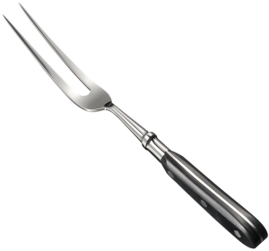 エムテートリマツ 黒合板柄カービングフォーク #1800