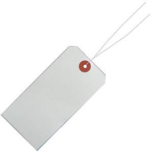 リュウグウ 針金荷札 中札 2000枚入 (HG-M)