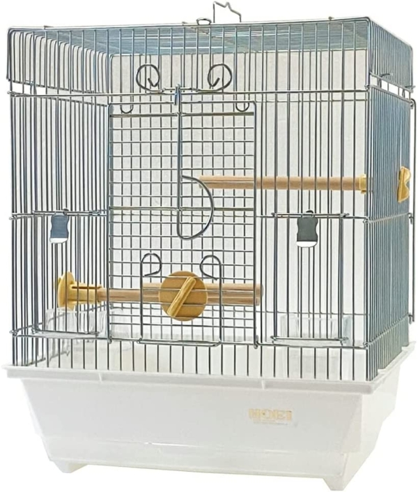 HOEI 鳥かご 101角手のりG 白底の通販は