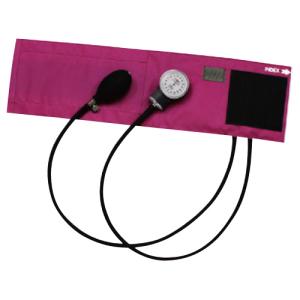 フォーカルコーポレーション アネロイド血圧計[ラテックスフリー] FC-100V ナイロン・マゼンタFC-100V8-5561-03の通販は