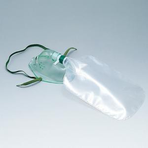 松吉医科器械 高濃度用酸素マスク 成人用チューブ無 10個入 No.5-01 1箱(1個×10袋入)の通販は