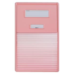 リヒトラブ カードインデックス A4(横1面)20名用 ピンクNCNN303-0084010-7510-13