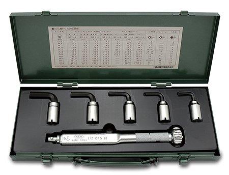 旭金属工業 トルクレンチ六角棒スパナヘッドセット  LC045N + LCX2000