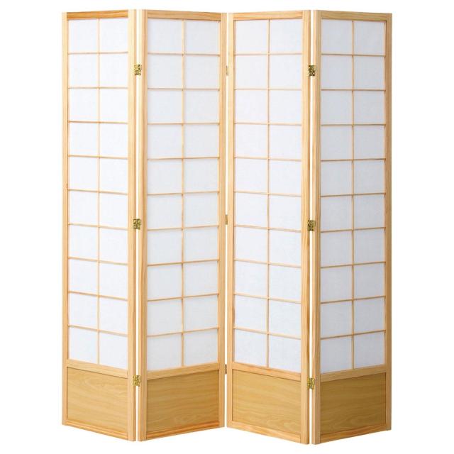 弘益 和風衝立4連 JP-S180-4(NA)
