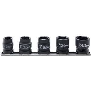 山下工業研究所 コーケン 1/2(12.7mm)SQ.インパクトショートソケットレールセット RS14401MS/5
