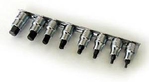 山下工業研究所 コーケン 3/8(9.5mm)ヘックスビットソケットレールセット 8ヶ組 RS3010M/8-L38