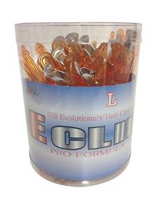 五力工業 五力 E-クリップ Lサイズ30本丸筒 クリアーオレンジ