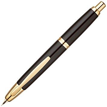 パイロットコーポレーション 万年筆 キャップレス FC-15SR-B-M ブラック