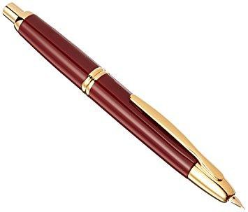 PILOT パイロット 万年筆 キャップレス FC-15SR-DR-F ディープレッド