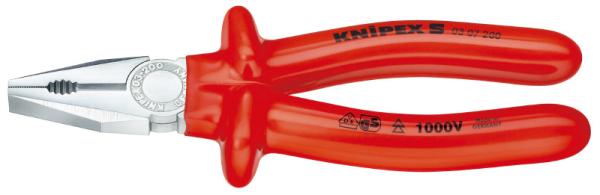 クニペックス KNIPEX 0307-200 絶縁ペンチ 1000V 0307-200