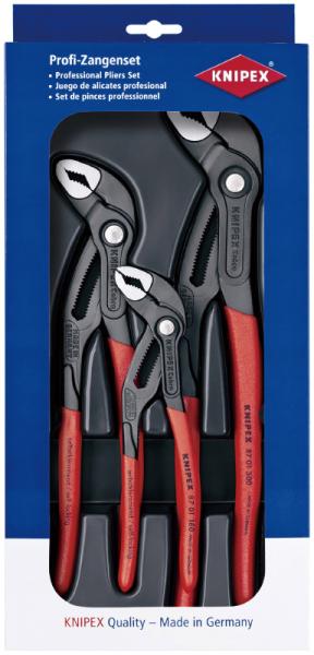 クニペックス KNIPEX 002009V02 コブラ3本セット 180/250/300