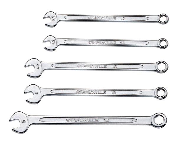 STAHLWILLE(スタビレー) スタビレー   16/5PC 六角片目片口スパナセット   (96400902)