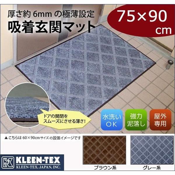 クリーンテックス・ジャパン スクレイプマットG 75×90cm グレー PS1A7R1180N0NCA7J 1枚