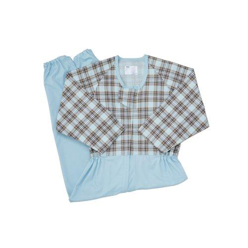 日本エンゼル コンビネーション【フルオープン型】オールシーズン タータンブルー 4L (5738-TA)の通販は 8,957円