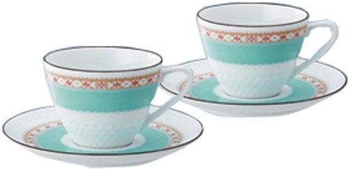 Noritake ノリタケ ハミングブルー ペアティー・コーヒー碗皿 P5389L/1645