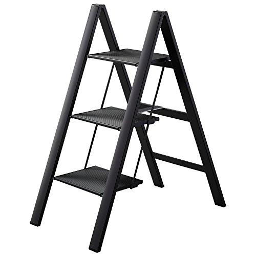 長谷川工業(Hasegawa) スリムステップ SJ-3d(BK) [ブラック]