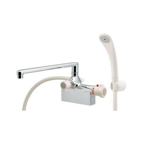 KAKUDAI カクダイ 175-008 サーモスタットシャワー混合栓(デッキタイプ)の通販は 26,190円