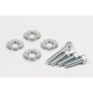 スペシャルパーツ武川 アルミ削り出しアンダーカウルサイドカラー(シルバー) Z125 PRO 品番:09-11-0168